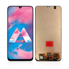China For Samsung Galaxy M30 2019 Lcd Cell phone Assembly Touch Screen Digitizer 6.4 Inch White Oem Tft manufacturer