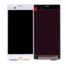Çin Sony Z3 L55U L55T D6603 D6653 Ekran LCD Dokunmatik Ekran Digitizer Telefon Montaj Siyah üretici firma