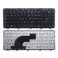 China Teclado de laptop para hp probook 640 g1 645 g1 preto layout 738688-001 736653-001 v139426bs1 com moldura fabricante