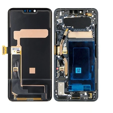 porcelana Pantalla LCD con montaje digitalizador de pantalla táctil de marco para LG G7 G710 Teléfono LCD blanco / negro fabricante