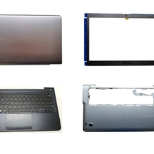 Chine Nouveau pour Samsung NP530U3C NP530U3B NP535U3C NP535U3B Couvercle arrière de l'écran LCD / lunette avant / Charnières / Palmrest / Banque de boîtier en argent en argent fabricant
