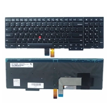 China Novo original para lenovo borda e531 e540 t540 fru 04y2348 04y2426 04y2689 4Y2652, 0c45217 0c4499 EUA teclado portátil com moldura fabricante