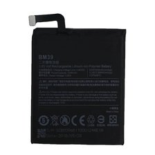 China Preço de fábrica Atacado 3250mAh BM39 Bateria de telefone móvel para Xiaomi Mi 6 fabricante