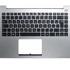 China New palmrst FOR ASUS S400 S400C S400CA notebook C cover with keyboard bezel upper case silver manufacturer