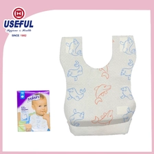 Chine U-Shape 3 plis Bavoir jetable pour la publicité fabricant