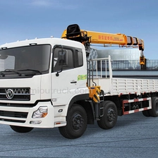 Trung Quốc DONGFENG 8 x 4 xe tải gắn cẩu để bán nhà chế tạo