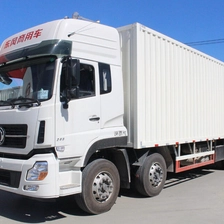 China Dong feng 245hp 6X2 Van caixa carga do camião Truck fabricante