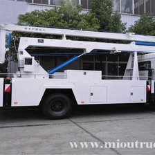 China Dongfeng 145 Series 4x2 Folding Type Aerial Working Platform with Operational Height 22m manufacturer