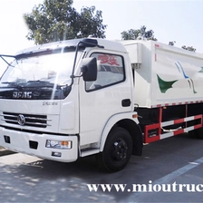 الصين دونغفنغ Duolika 4X2 5 CBM شاحنة لجمع القمامة الصانع