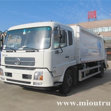 China Dongfeng Tianjin 4ton rated weight Garbage Truck for sale manufacturer