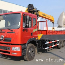 Trung Quốc Dongfeng XCMG 12 tấn 6 * 4 thẳng cánh tay cần cẩu xe tải giá nhà máy nhà chế tạo