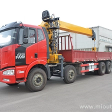 Китай FAW 8 X 4 16 тонн грузовик монтируется кран Китай поставщик хорошего качества для продажи производителя
