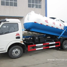 中国 制造商提供东风油罐车4×2真空吸污车 制造商