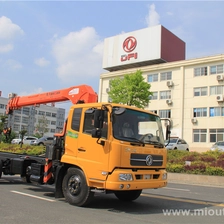 Китай Четыре грузовика кран 5-8 тонн типа EQ5141JSQZM автокран производителя