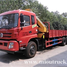 Trung Quốc dongfeng xe tải 6x4 gấp loại có gắn cẩu 10ton nhà chế tạo
