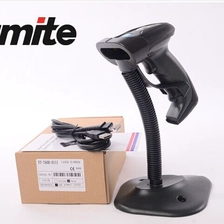 China YT-760B semi-automatic handfree barcode scanner reader with laser rugged stand and USB cable manufacturer