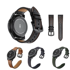 China Bulk Buy Samsung Gear S3 Leather Bands Replacement Buckle Wrist Band manufacturer