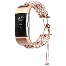 China CBFC102 Aantrekkelijke handgemaakte kunstmatige parel elastische kralen armband fabrikant