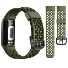 Chine CBFC5-03 Sport de silicium respirant STRONICON STRONDET STRAPON STRONICONE POUR FITBIT CHARGE 5 BAND BAND fabricant