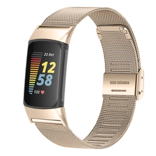 الصين CBFC5-17 شبكة Milanese Stainless Steel Band for fitbit تهمة 5 الصانع