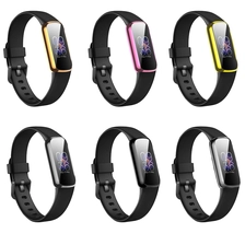 China CBFL14 Plating Clear Soft TPU Full Cover Watch Case For Fitbit Luxe Smartwatch manufacturer