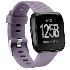 Cina CBFV104 Trendybay Twill Pattern Sport Silicone morbido di ricambio per Fitbit Versa produttore
