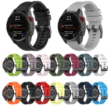 China CBGM105 20mm 22mm 26mm Quick Release Silicone Watch Band For Garmin Fenix 7 7X 7S 6 6S 6X Pro 5 5X 5S Plus manufacturer