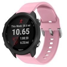 Chiny CBGM44 20MM silikonowy pasek na rękę opaski do Garmin Forerunner 645 245 MUSIC Vivoactive 3 Trainer Vivomove HR producent