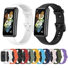 Chine CBHB7-01 Sport Silicone Watch Strap pour Huawei Band 7 Smartwatch fabricant
