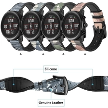 China CBHW003 Camouflage lederen vervangende lederen riem fabrikant