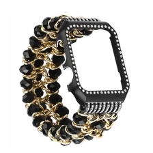 Cina CBIW1013 cinturino in pelle elasticizzata elasticizzata fatta a mano con custodia protettiva Bling produttore