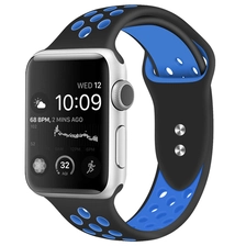 Cina CBIW142 Sport Breathable Silicone Watch Strap For Apple Watch produttore