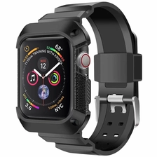 Китай CBIW151 для Apple Watch Band Спортивный силиконовый ремешок с прочной защитной крышкой производителя