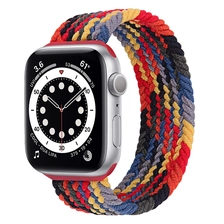 Cina CBIW258 tessuto elasticizzato in nylon intrecciata in treccia in treccia intrecciata per cinturino per vigilanza Apple serie 6 SE 5 4 3 44mm 40mm 38mm 42mm produttore