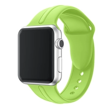 중국 CBIW36 Apple 시계 줄 38MM 42MM 40MM 44MM를위한 연약한 실리콘 보충 결박 제조업체