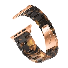 Cina CBIW41 New Style Acetate Smart Watch Band per cinturino Apple Watch produttore