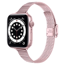 중국 CBIW442 밴드 Apple Watch SE 7 6 5 4 3 2 1 42mm 38mm 40mm 44mm 금속 스테인레스 스틸 시계 밴드 팔찌 스트랩 iwatch 제조업체