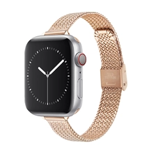 Chine Bracelet en acier inoxydable bracelet CBIW452 TrendyBay Bandes en acier inoxydable pour les bandes de montre Apple série 7 6 5 4 3 2 1 SE fabricant