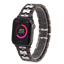 China CBIW460 Dual Color Alloy Metal Watch Strap For Apple Watch 38/40/41mm 42/44/45/49mm manufacturer