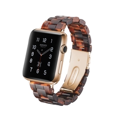 China CBIW90 Resin Watch Strap For Apple Watch Ultra 49mm 8 7 45mm 41mm 6 5 44mm 40mm 4 3 42mm 38mm manufacturer
