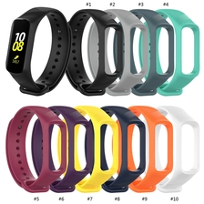 Chiny CBSF02 Regulowany miękki silikonowy pasek do zegarka do Samsung Galaxy Fit E R375 producent