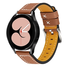 中国 CBSGW-02サムスンギャラクシー時計4クラシック42mm 46mm監視4 40mm 44mmのためのTrendybay Retro純正レザーウォッチバンドストラップ メーカー