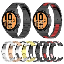 Chine Bande de montre Solide en acier inoxydable CBSGW-19 pour Samsung Galaxy Watch 4 40mm 42mm 44mm 46mm Smartwatch fabricant