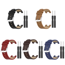 porcelana Correa de reloj de cuero CBTR01 PU para Huami Amazfit T-Rex Pro A1918 Smart Watch fabricante