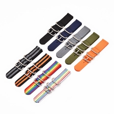 중국 CBUS33 20mm 22mm 24mm 퀵 릴리스 Nato 나일론 스마트 시계 밴드 제조업체
