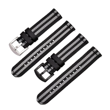 중국 CBUS34 18mm 20mm 22mm 24mm 퀵 릴리스 Nato 나일론 시계 밴드 제조업체