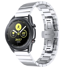 China CBWT27 Butterfly Buckle 22mm Smart Watch Stainless Steel Watch Bands Strap manufacturer