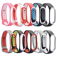 중국 CBXB360 Xiaomi Mi Band 3 Double Color Silicone Replacement Wristband 제조업체