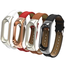 porcelana CBXM328 correa de cuero con estilo más nuevo para Xiaomi Mi Band 3 fabricante