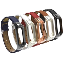 porcelana CBXM329 Xiaomi Mi Band 3 Lichi correa de reloj de cuero genuino de grano fabricante